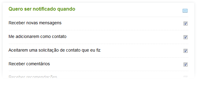 2. Não enviaremos e-mails indesejados