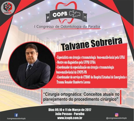 I Congresso de Odontologia da Paraíba