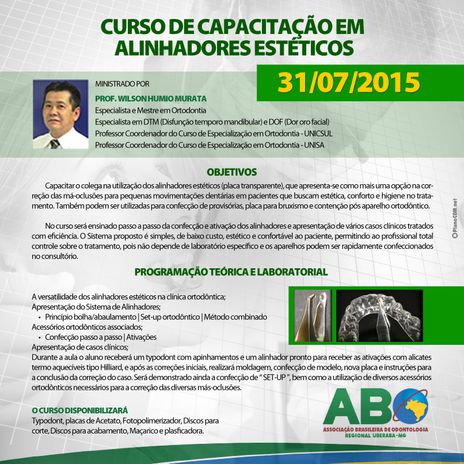 Curso de Capacitação em Alinhadores Estéticos