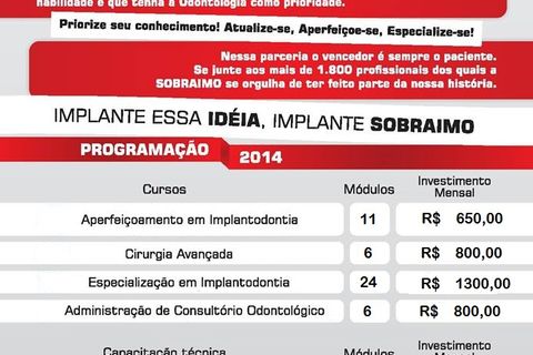Inscrições abertas! Inscrições abertas!