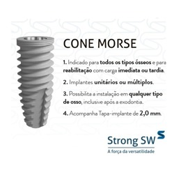 Implante Strong SW Hexágono Interno