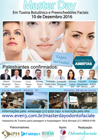 Master Day - Toxina Botulínica e Preenchedores Faciais