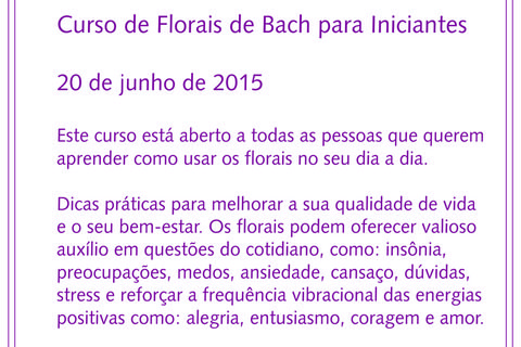 Florais de Bach, Curitiba, Odontologia, Bem-estar, Qualidade de vida.