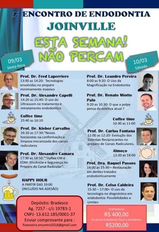 2º Encontro de Endodontia de Joinville