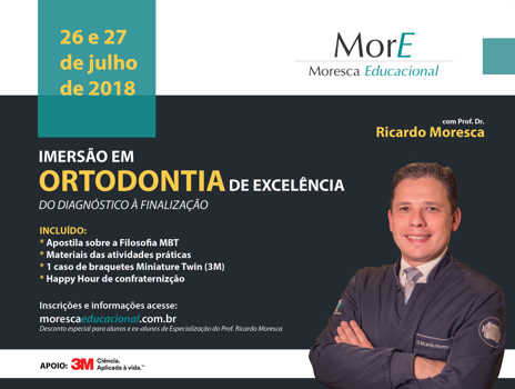 Mais informações e inscrições:
http://morescaeducacional.com.br