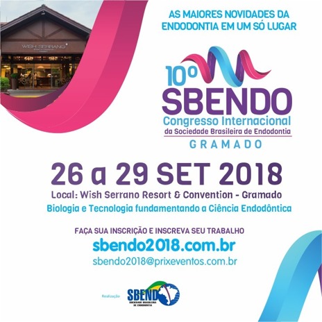 10° Sbendo - Congresso Internacional da Sociedade Brasileira de Endodontia