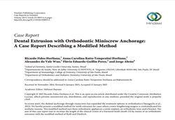 Dental Extrusion With Orthodontic Miniscrew Anchorage: A Case Report Describing a Modified Method