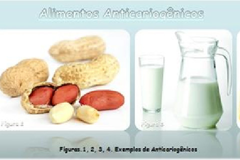 Presença de substâncias fosfatadas que impedem a queda do ph durante a ingestão do alimento, além de promover o restabelecimento do ph bucal Presença de substâncias fosfatadas que impedem a queda do ph durante a ingestão do alimento, além de promover o restabelecimento do ph bucal