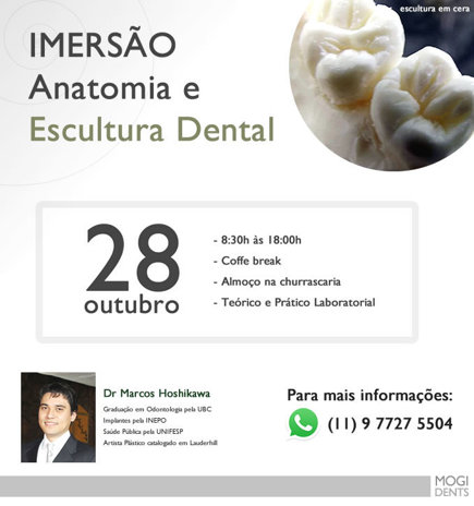 Imersão em Anatomia e Escultura Dental