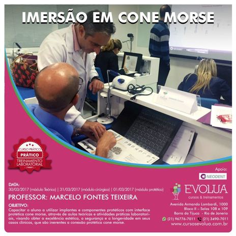 Curso Imersão Cone Morse - Coordenador: Marcelo Fontes