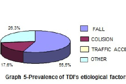 Graph 5-Prevalence of TDI’s etiological factors(%)
