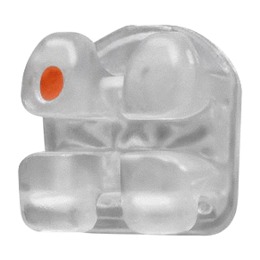 Bracket Cerâmico Gemini Crystal Clear Mbt c/ Gancho 022 Kit 1 Caso Bracket Cerâmico Gemini Crystal Clear Mbt c/ Gancho 022 Kit 1 Caso