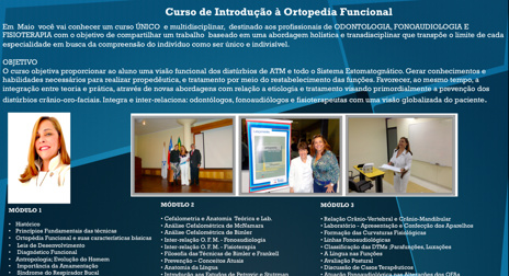 CURSO DE INTRODUÇÃO À ORTOPEDIA FUNCIONAL