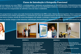 CURSO DE INTRODUÇÃO À ORTOPEDIA FUNCIONAL