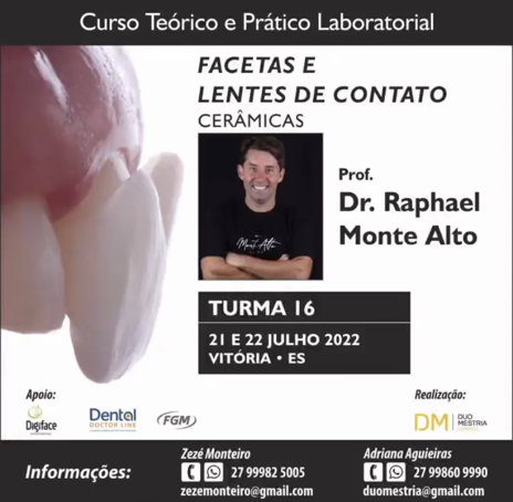 Curso de Imersão : Lentes de Contato e Facetas Cerâmicas