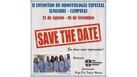 II Encontro de Odontologia para Pacientes com necessidades Especiais