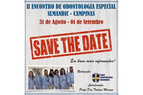 II Encontro de Odontologia para Pacientes com necessidades Especiais