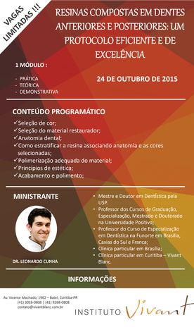 Curso Resinas Compostas