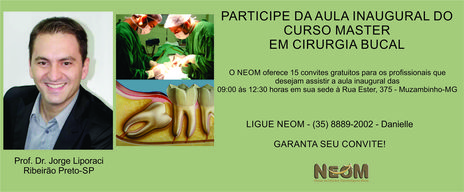 Curso Master em Cirurgia Bucal